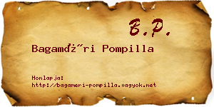 Bagaméri Pompilla névjegykártya